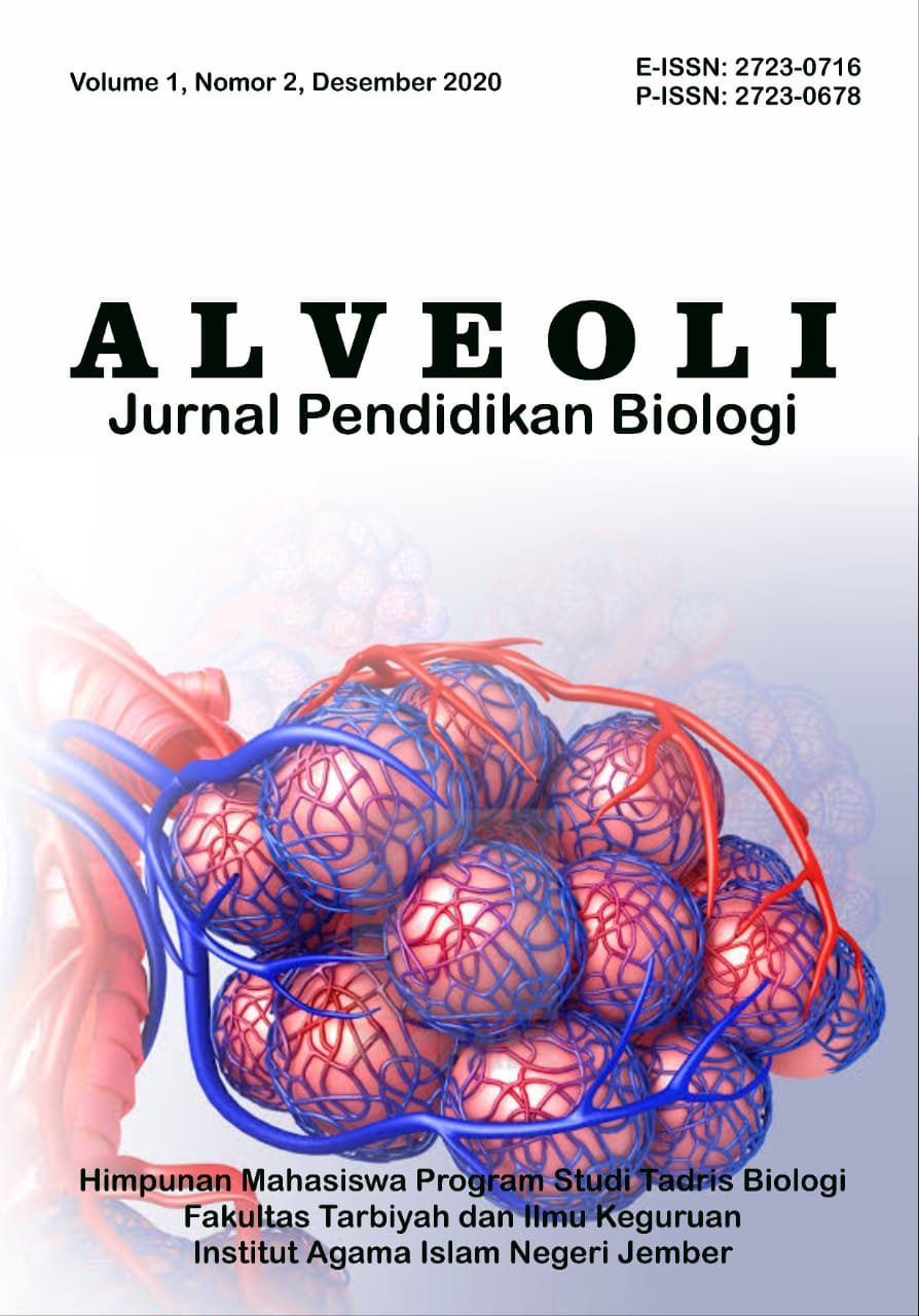 ALVEOLI: Jurnal Pendidikan Biologi